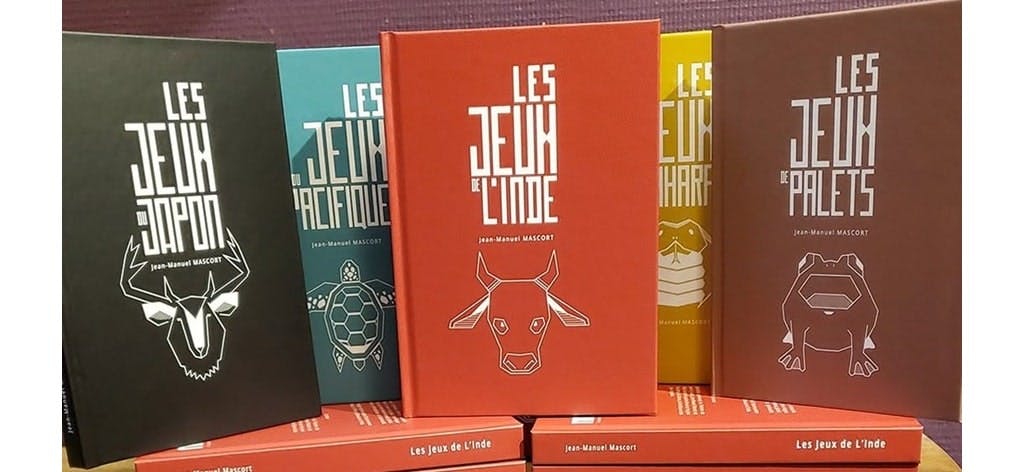 La collection de livres Territoires de Jeux