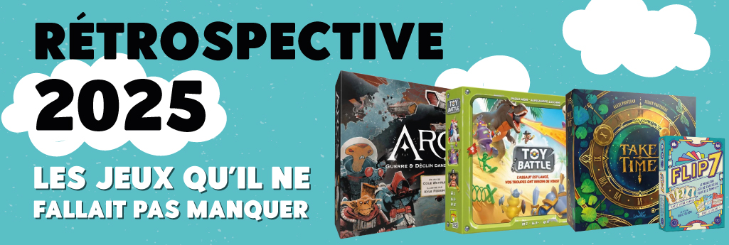 Les meilleurs jeux de société de l'année 2025