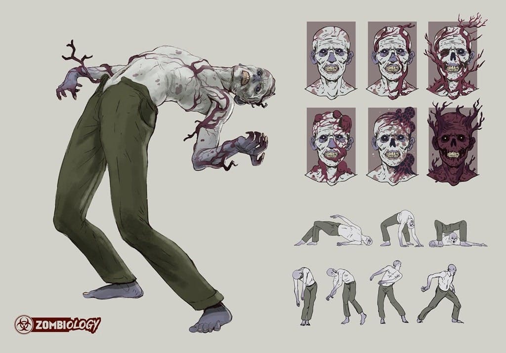 Un zombie de Zombiology