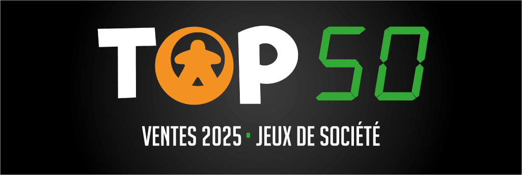 Nos 50 jeux de société les plus vendus en 2025