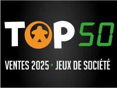 Nos 50 jeux de société les plus vendus en 2025