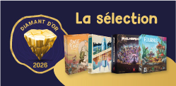 Les 8 jeux de la sélection officielle du Diamant d'Or 2026