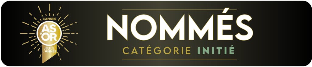 Les 4 jeux de société nommés dans la catégorie 