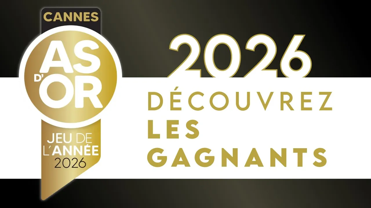 As d'Or 2026 : voici les 4 jeux gagnants