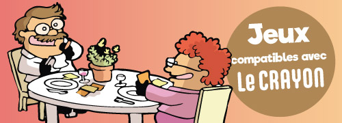 10 jeux de société compatibles avec Le Crayon