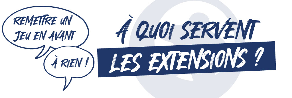 À quoi servent les extensions de jeux ?
