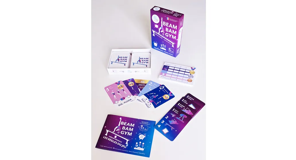 Le jeu de société Beam Bam Gym