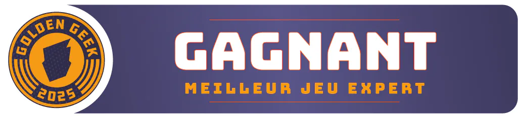 Golden Geek Award 2025 du meilleur jeu expert