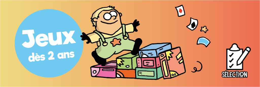Sélection : 10 jeux enfants amusants à partir de 2 ans