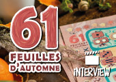 Interview de Théo Rivière et Hervine, l'auteur et l'illustratrice du jeu 61 Feuilles d'Automne