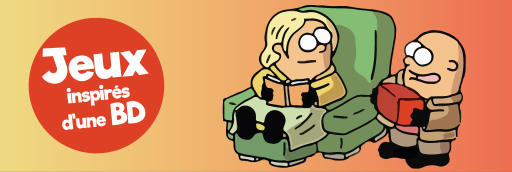 10 jeux de société inspirés d'une BD