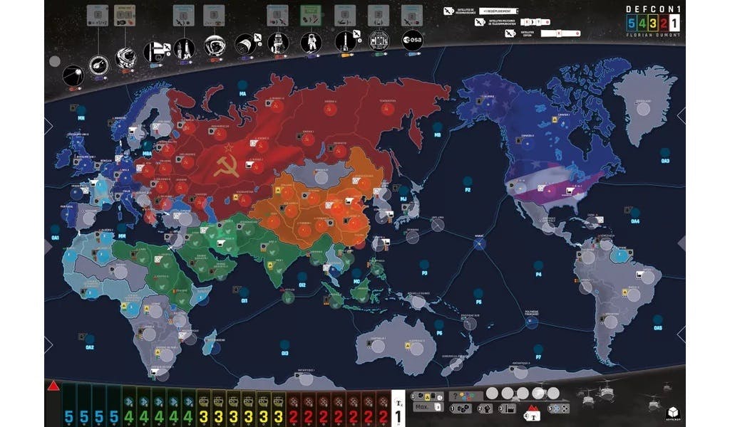 Le jeu Defcon 1 de Florian Dumont