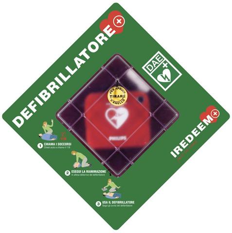 teca per defibrillatore philips