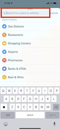 how to share your ETA