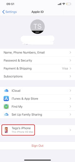iPhone Settings & Phone Model