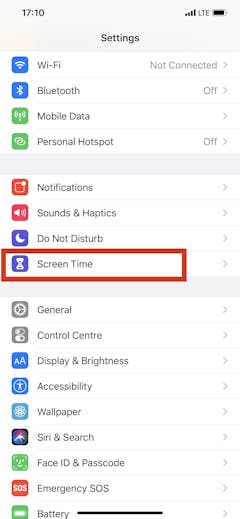how to activate downtime