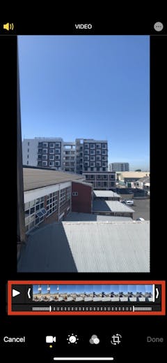 How to edit your slow motion video timing on your iPhone