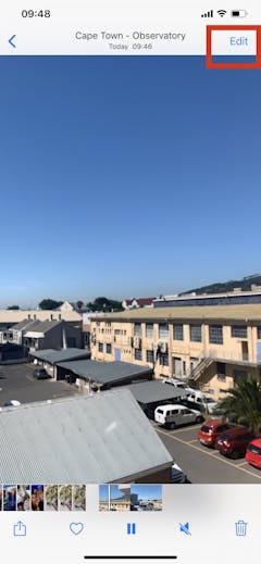 How to edit your slow motion video timing on your iPhone