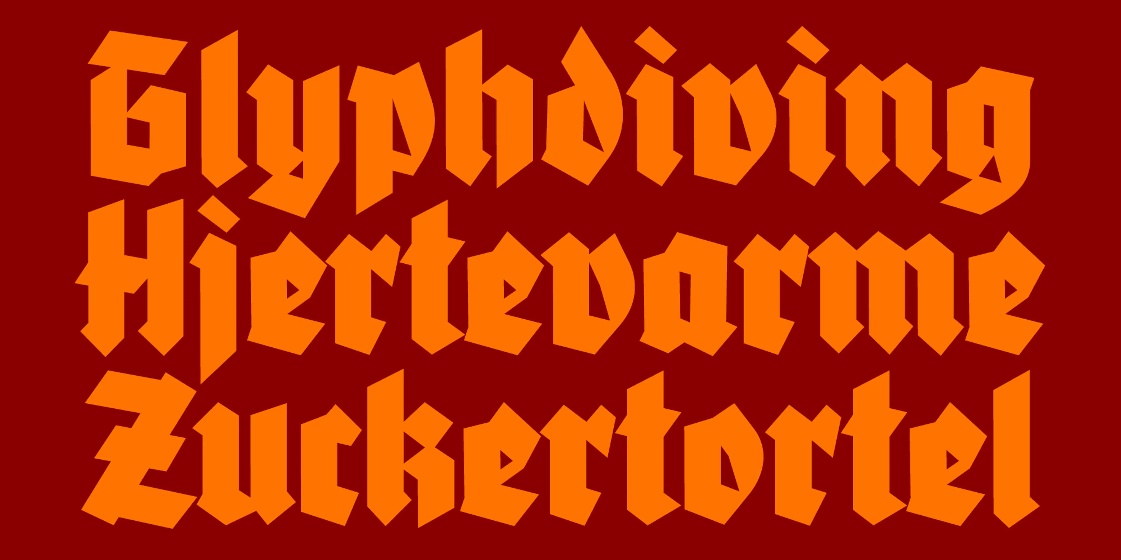 Type specimenm Adhesive Nr. Eight