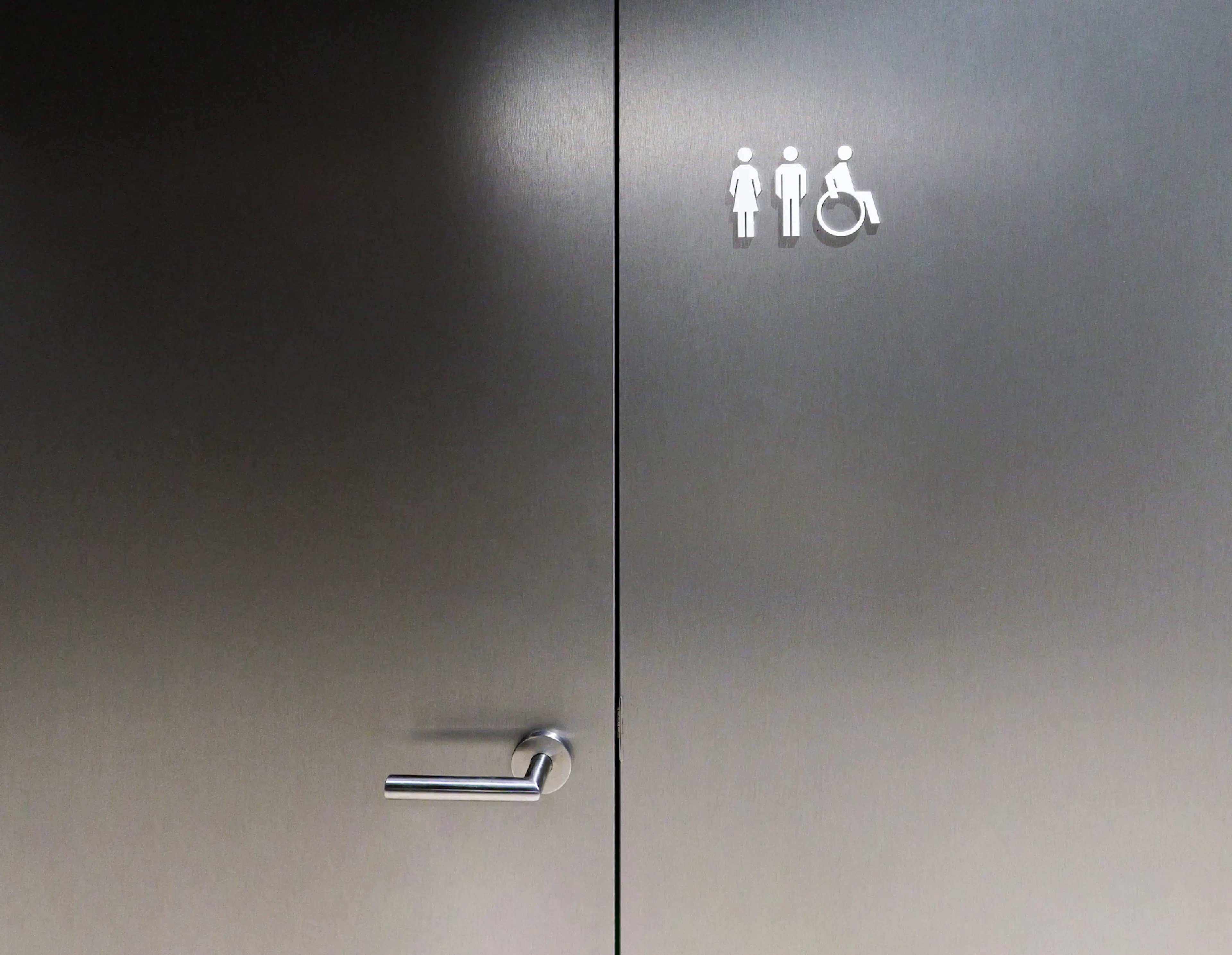 WC Piktogramm des Orientierungssystems des Sicherheitszentrums Tirol