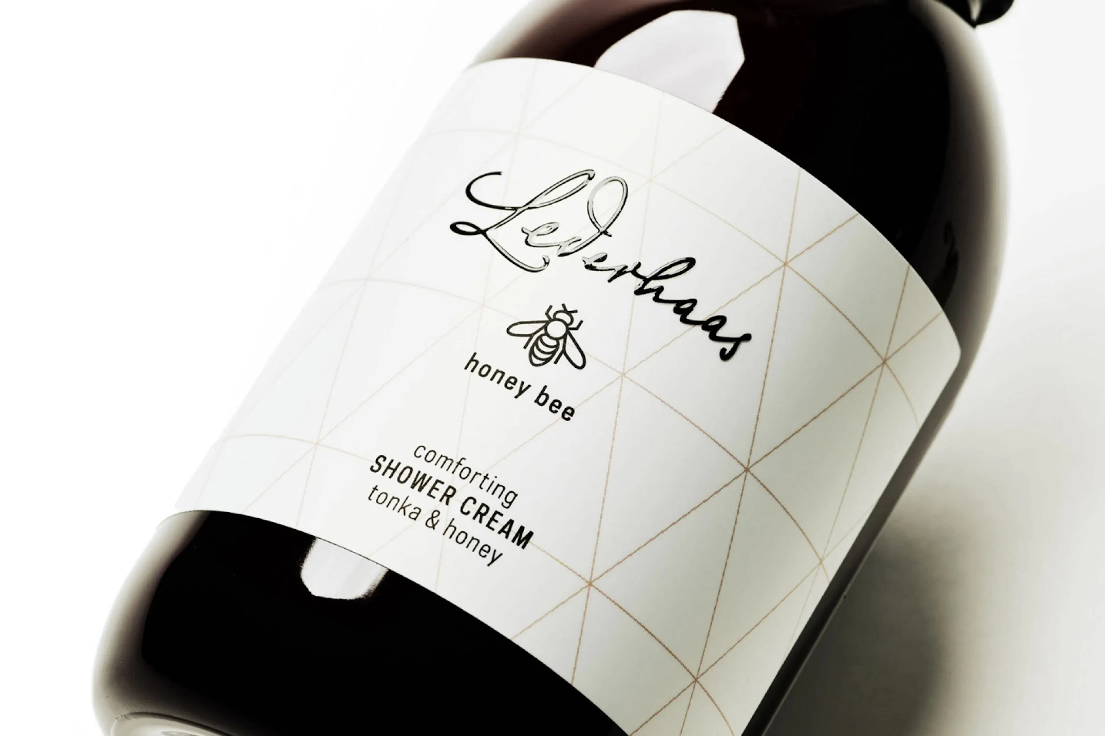 Label Design for LEDERHAAS Honey Bee