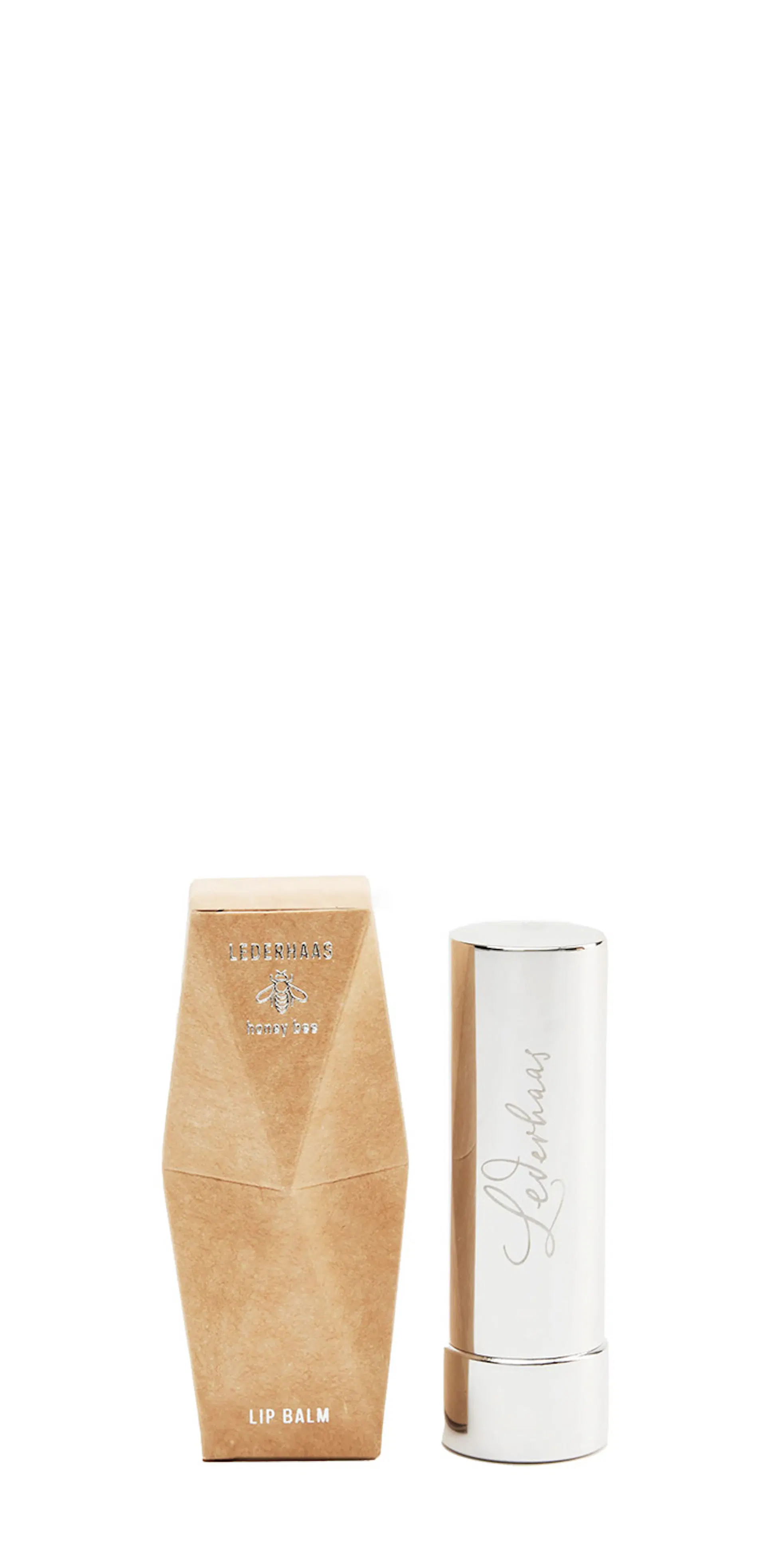 Packaging design for LEDERHAAS Honey Bee Lip Balm
