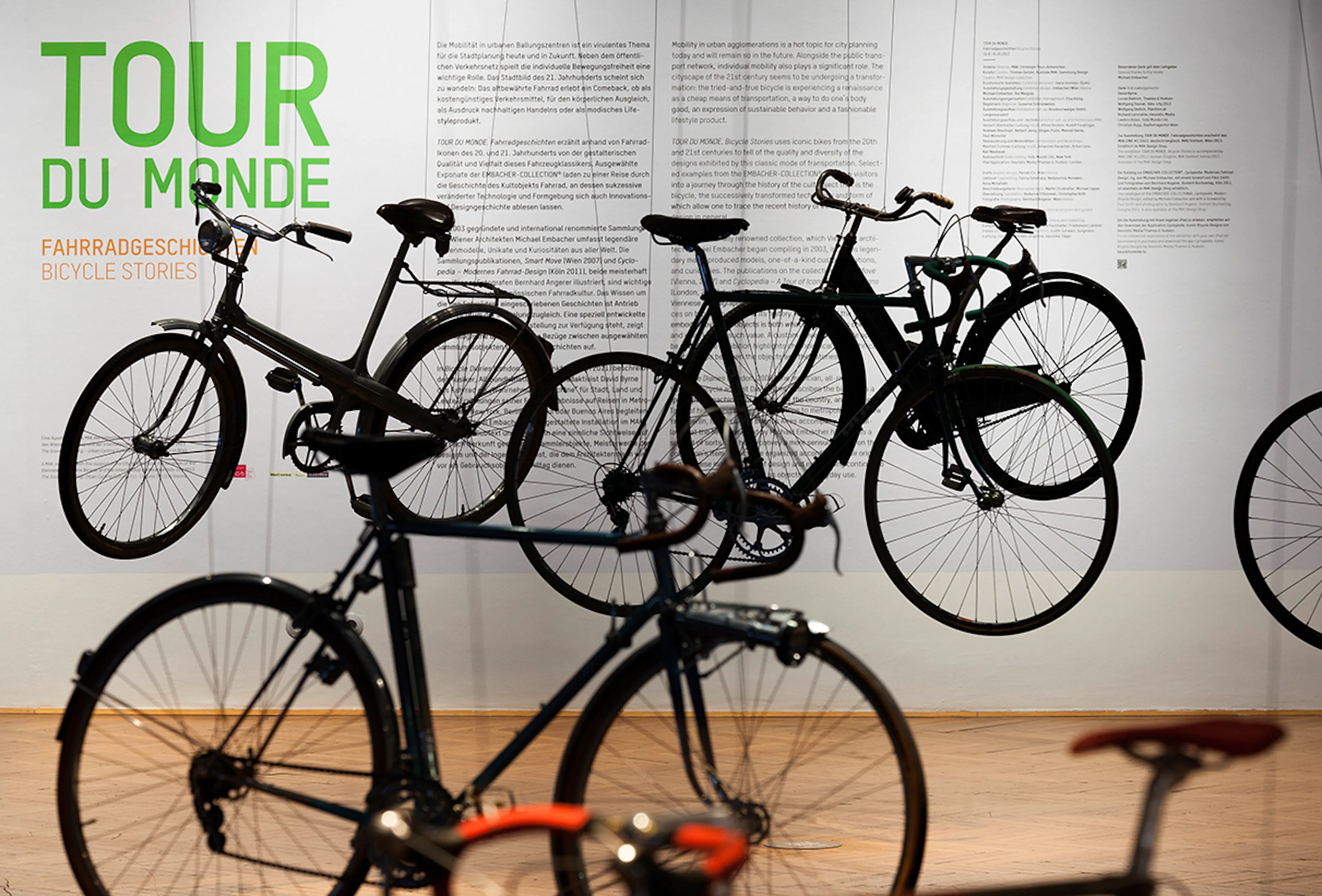 Gestaltung der Ausstellung "Tour Du Monde" im Wiener Museum für angewandte Kunst