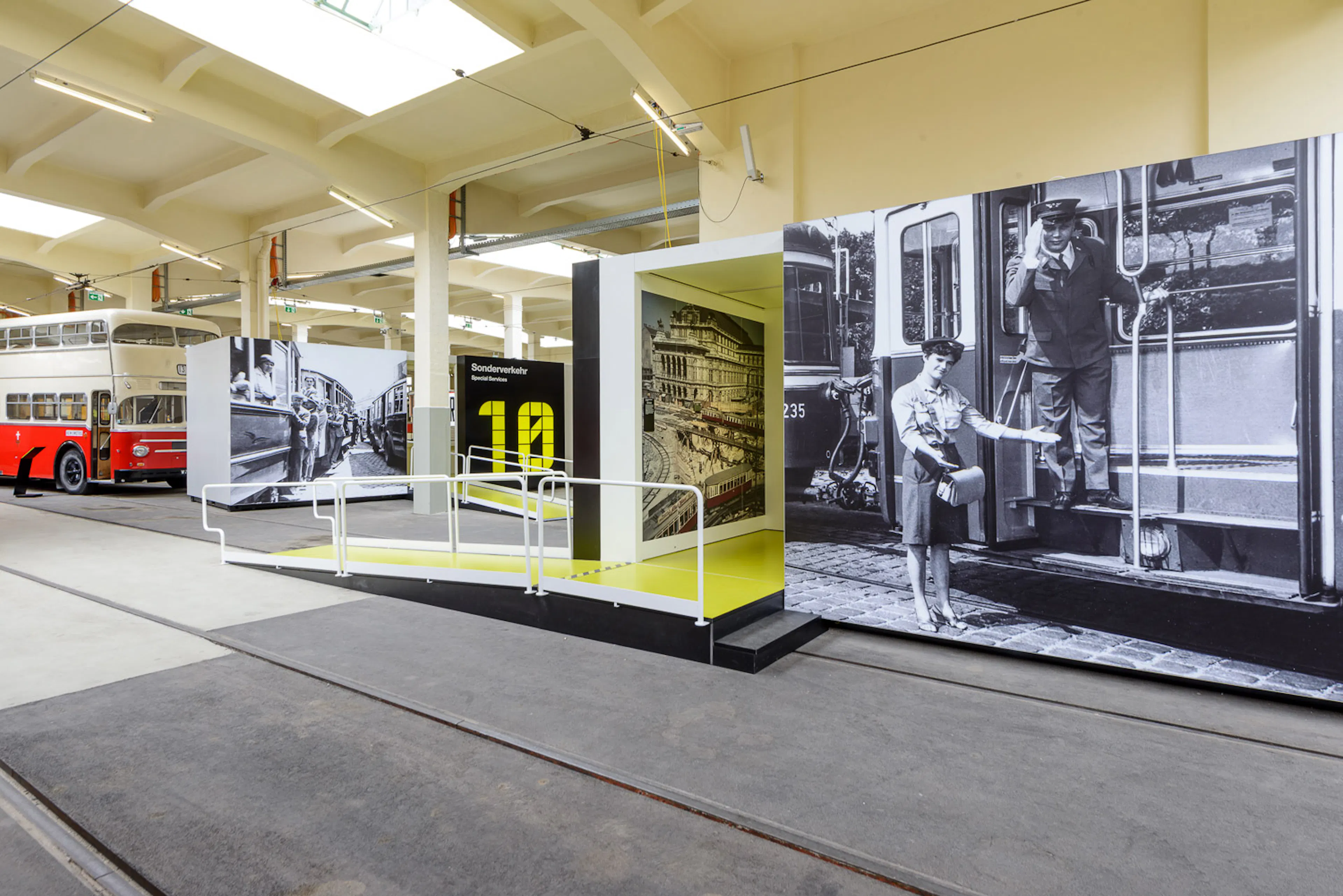 Design for the Vienna Transport Museum