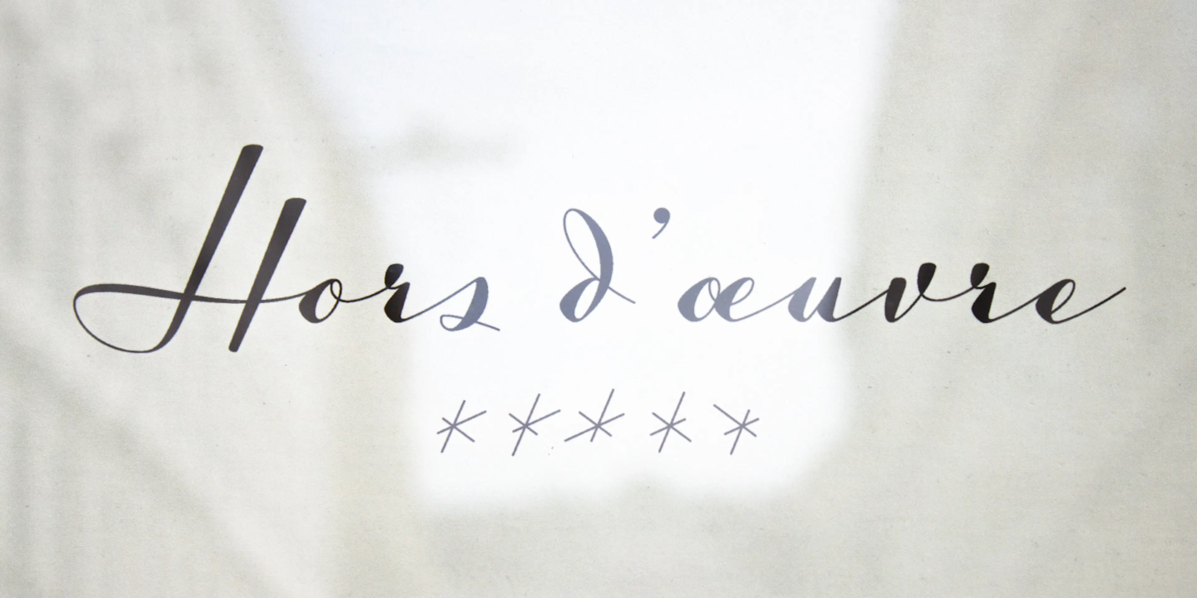 Luxus Brut Sparkling Font specimen