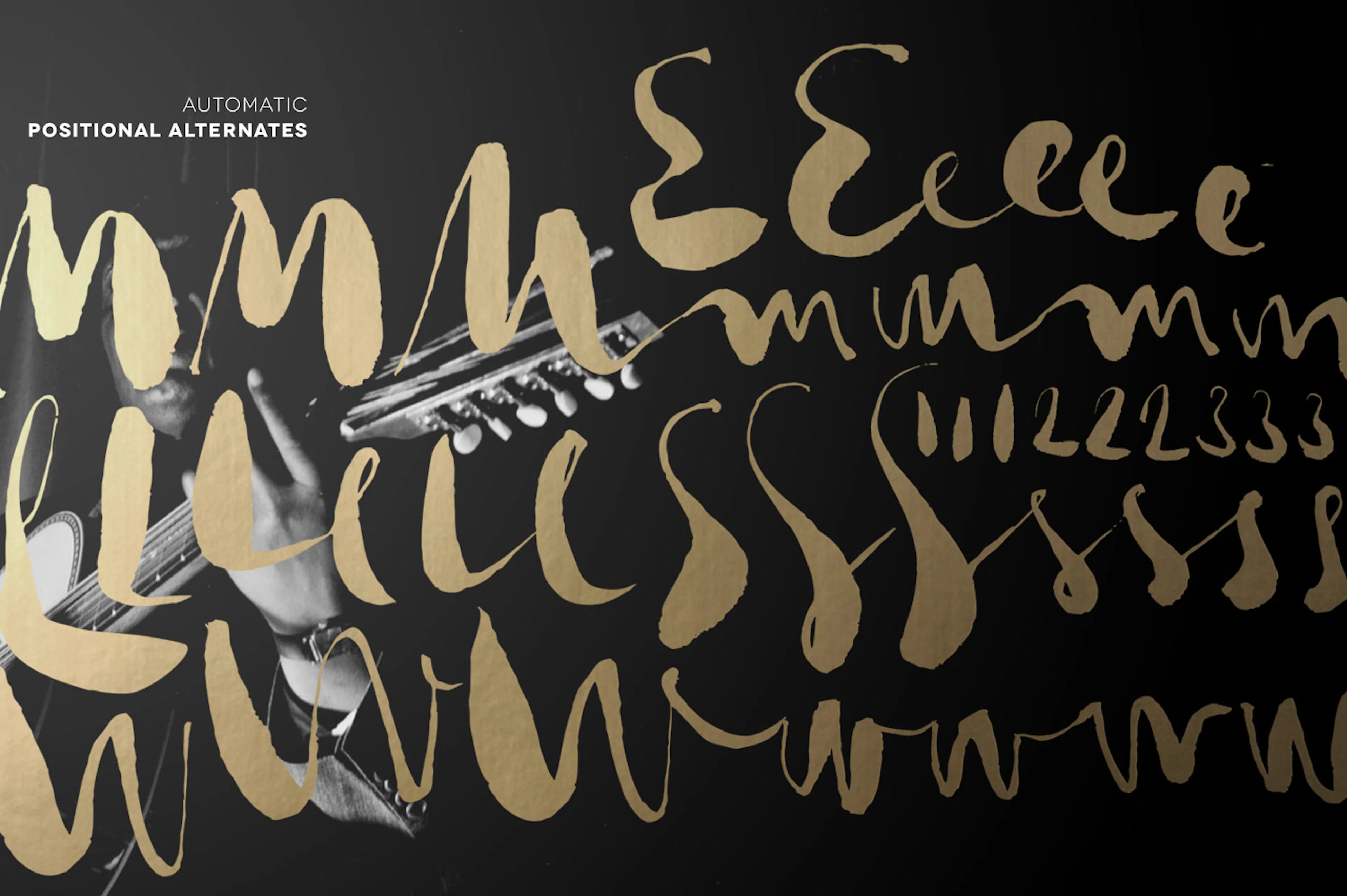 Gloss Drop Schriftmuster