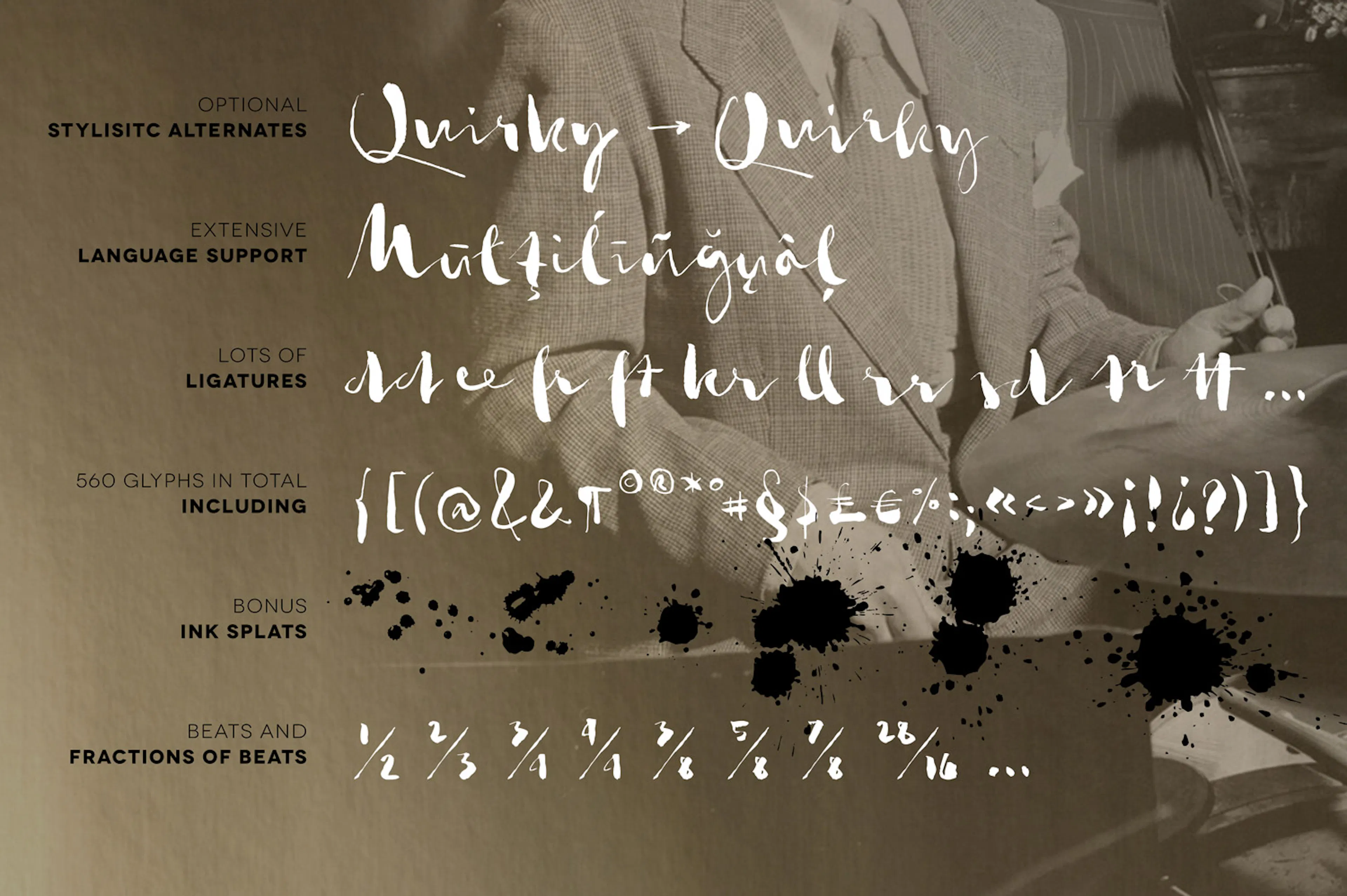 Gloss Drop Schriftmuster