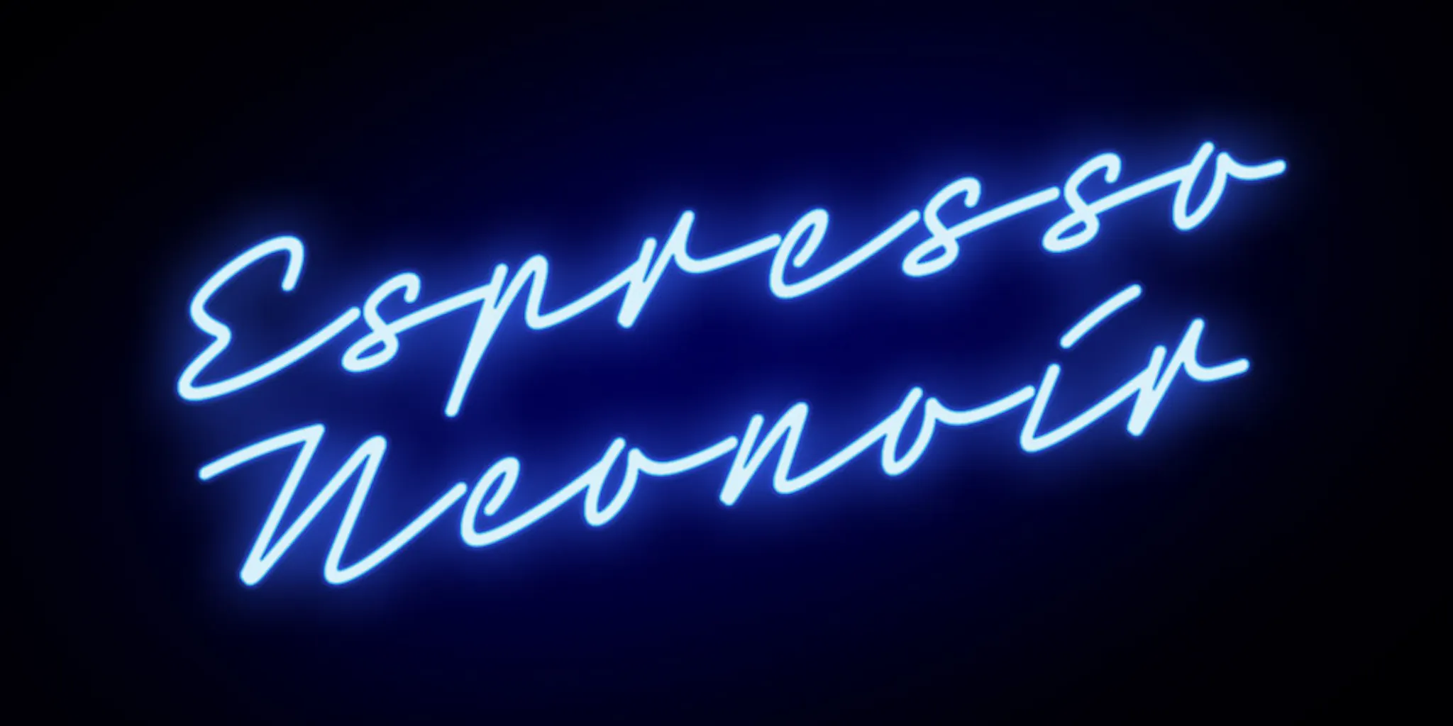 Neonoir Font specimen