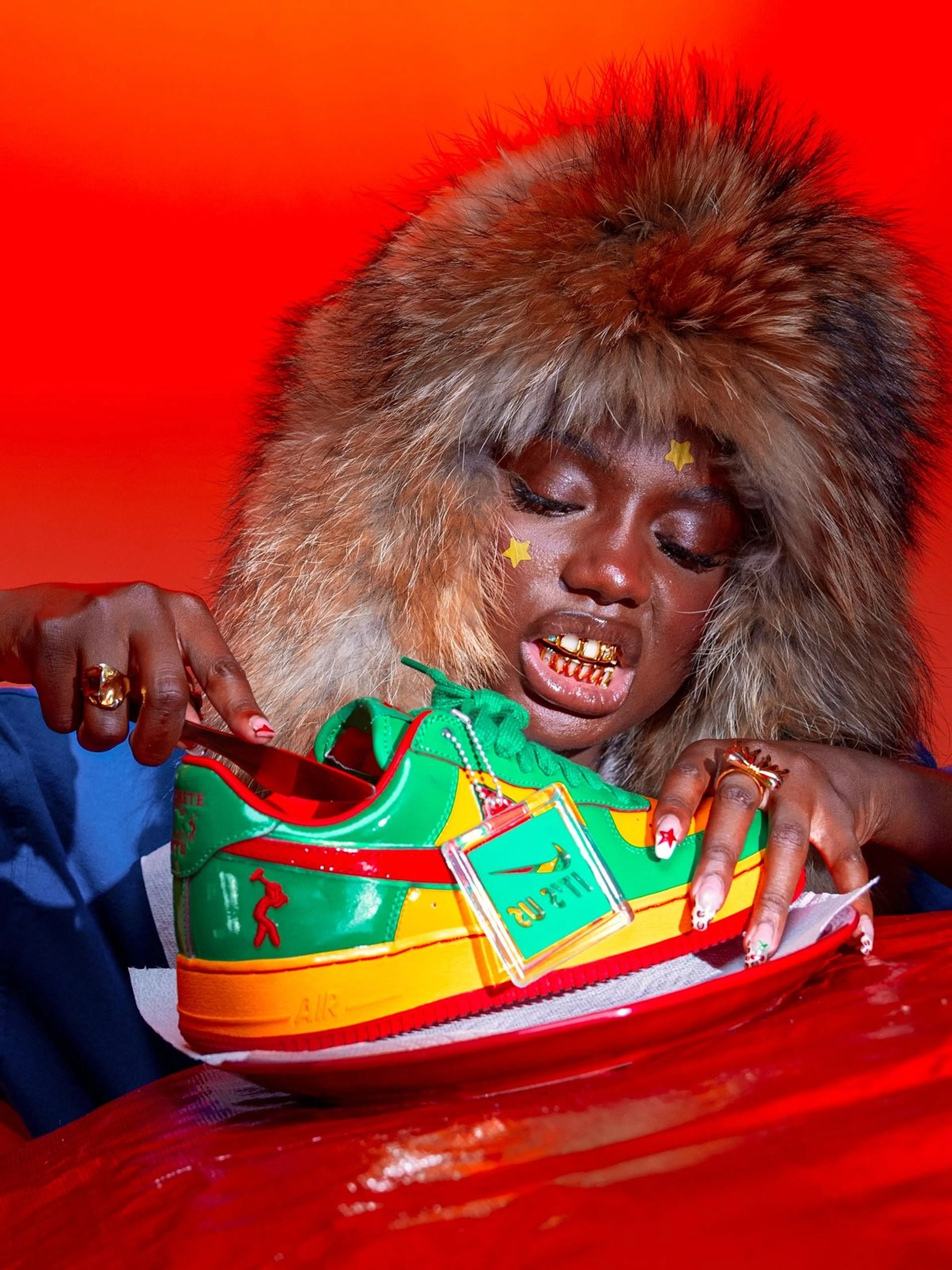 nike x lil yachty green image 