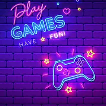 fotobehang play games