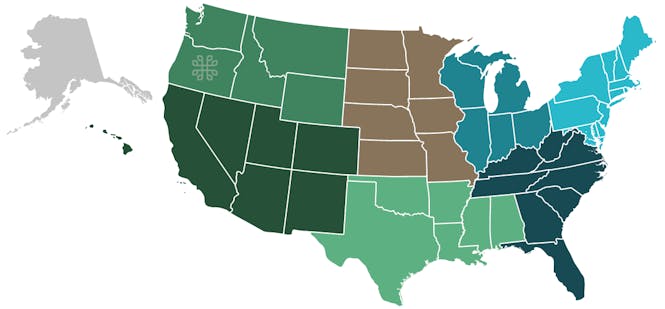 2020 U.S. Trial Regions