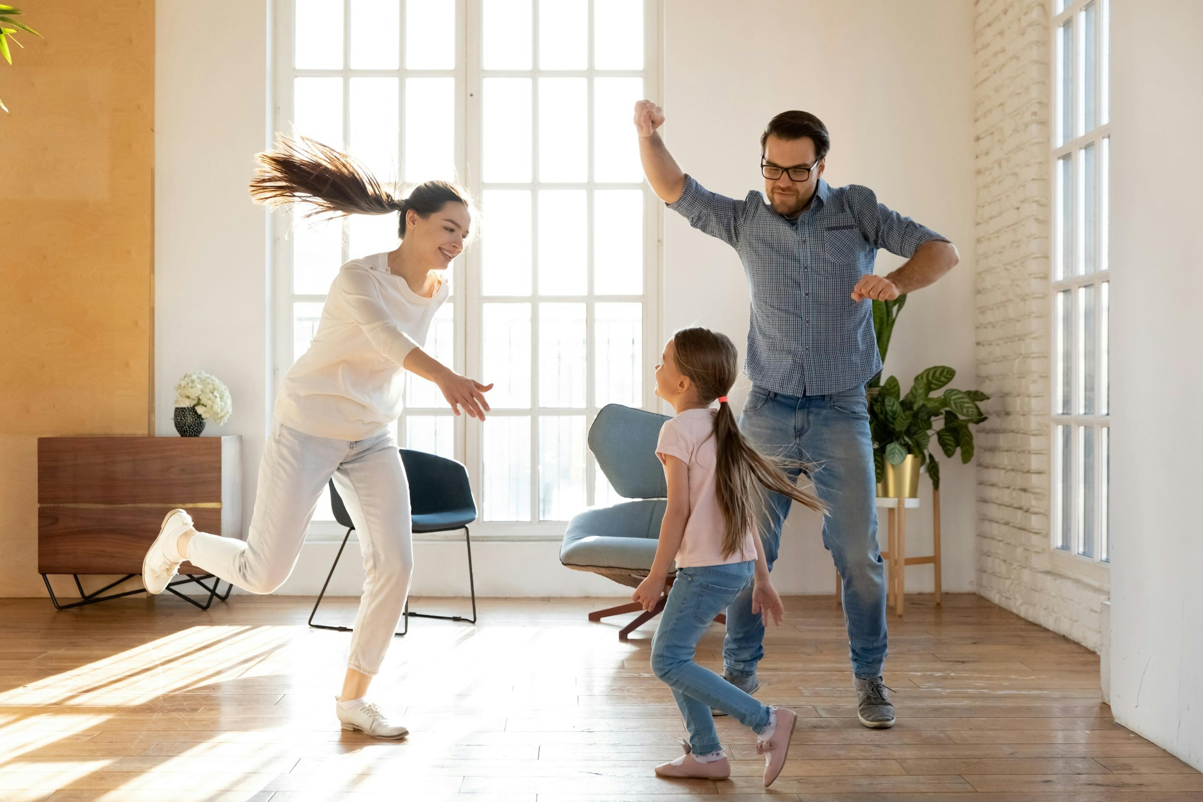 family dance party