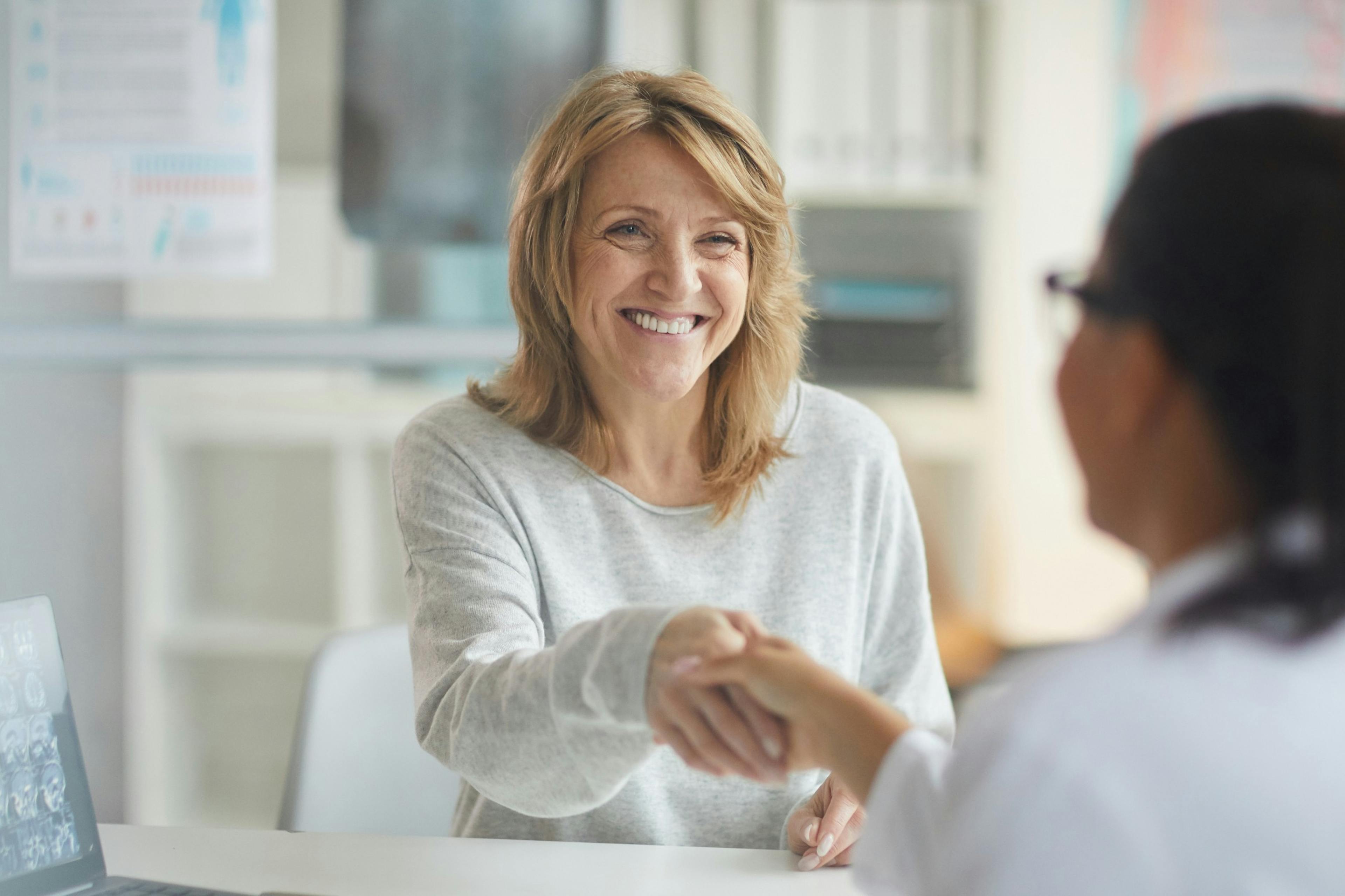 happy patient