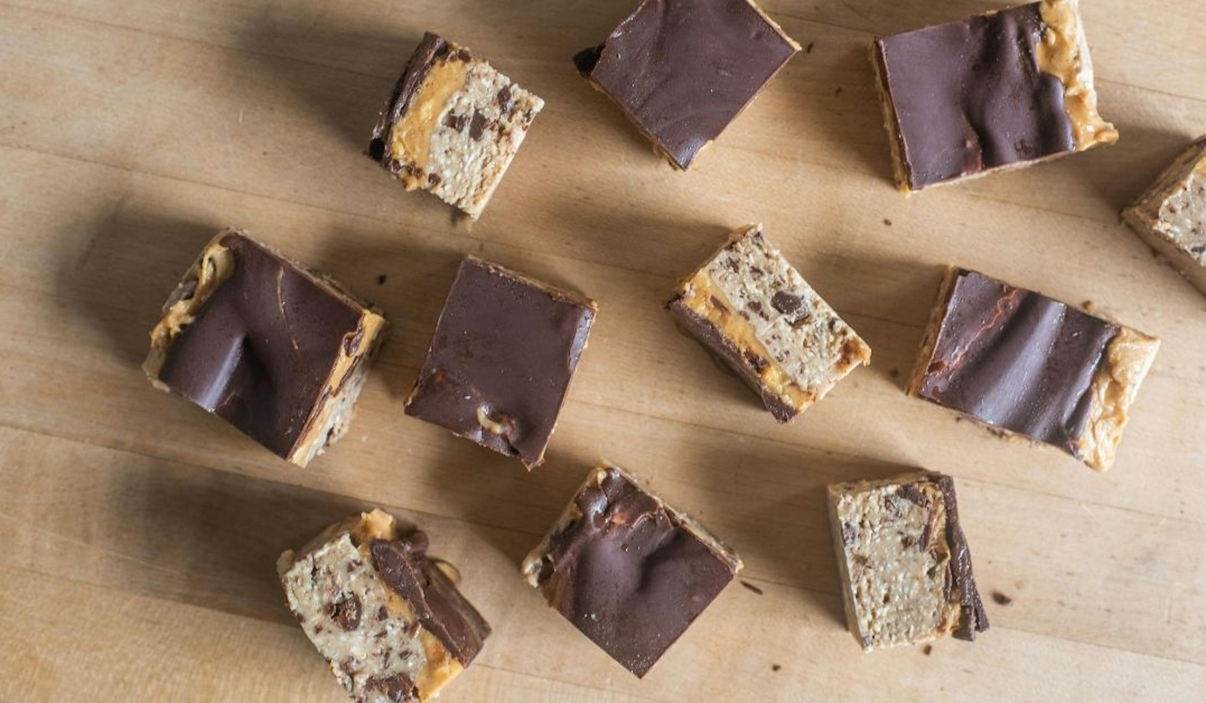 Paleo-Vegan Cookie Dough Bars