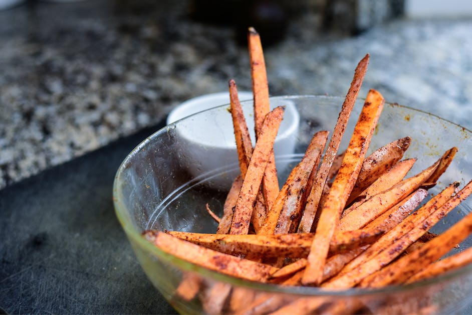 seasoned sweet potato fries