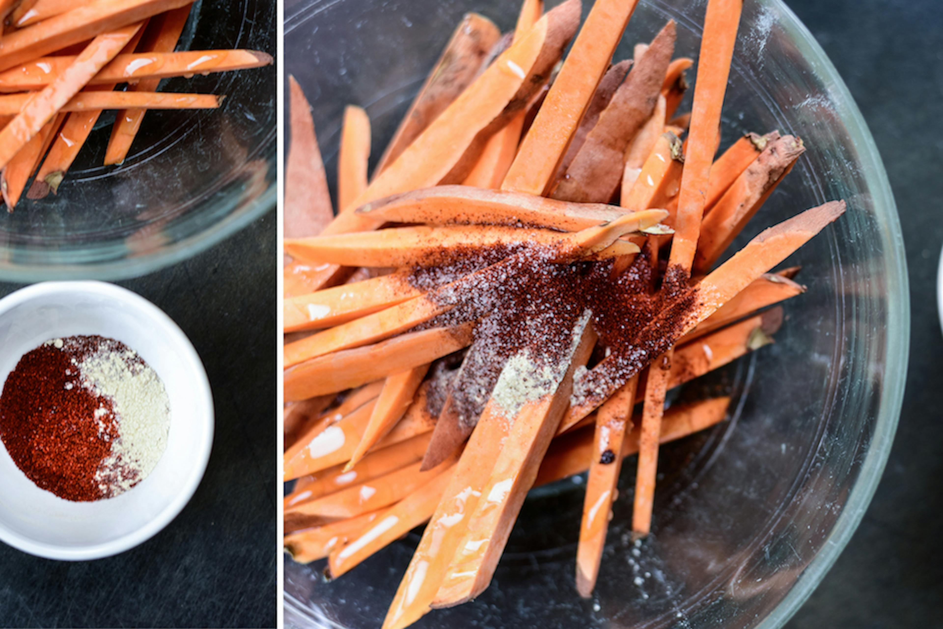 seasoning sweet potato fries
