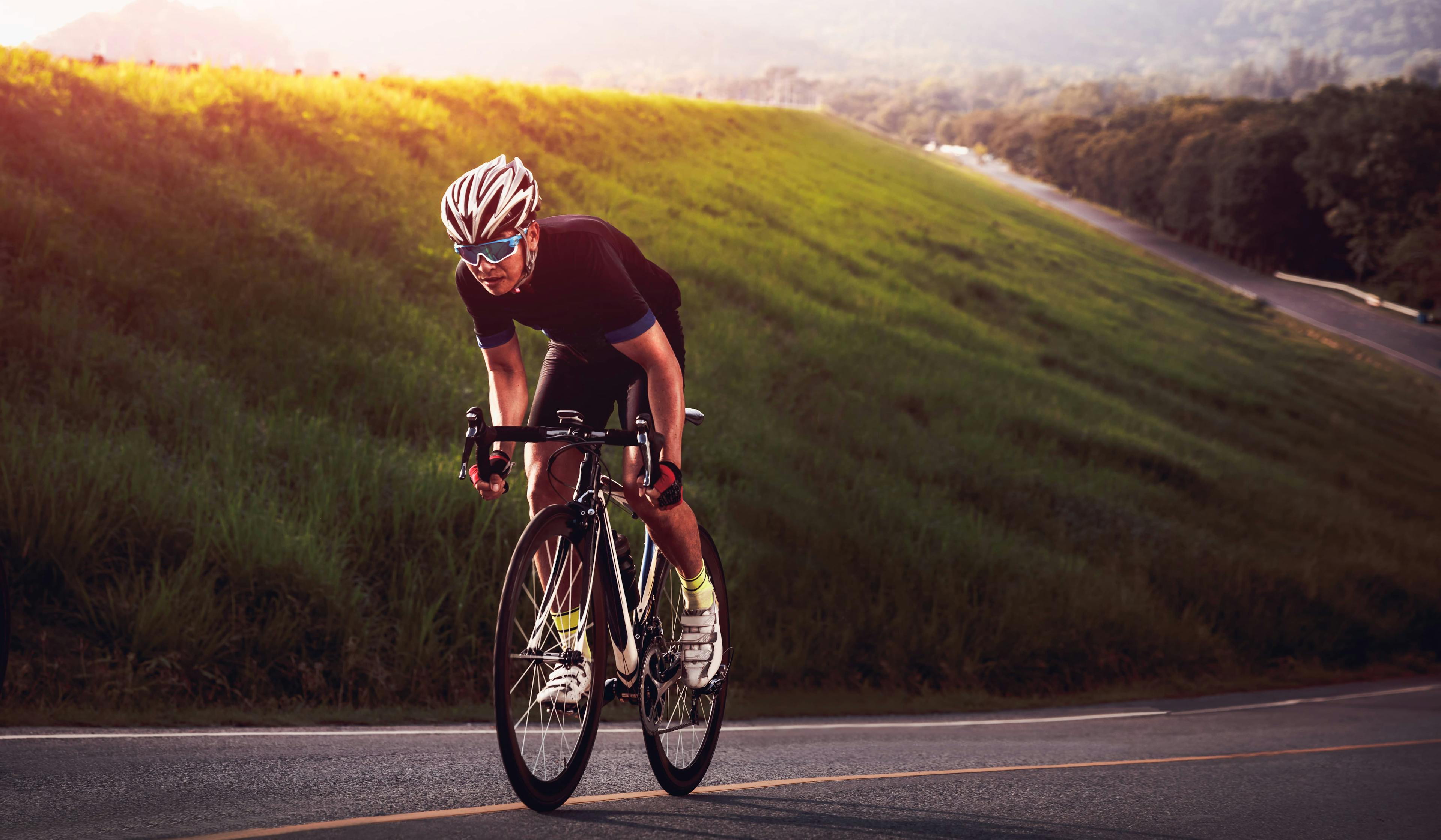 cycling uphill