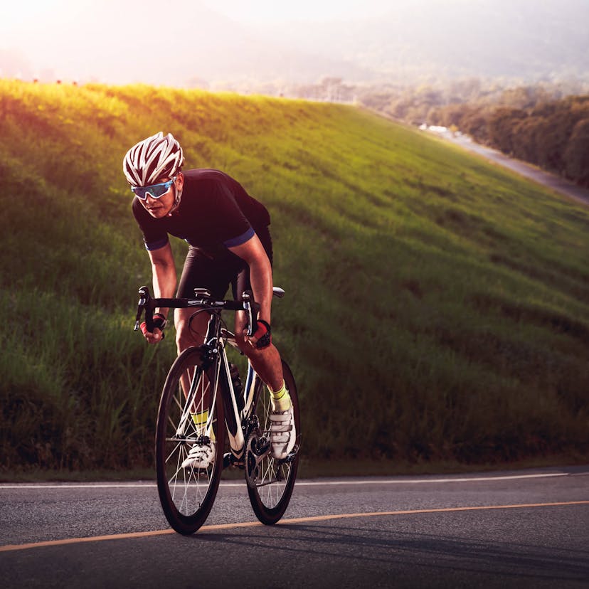 cycling uphill