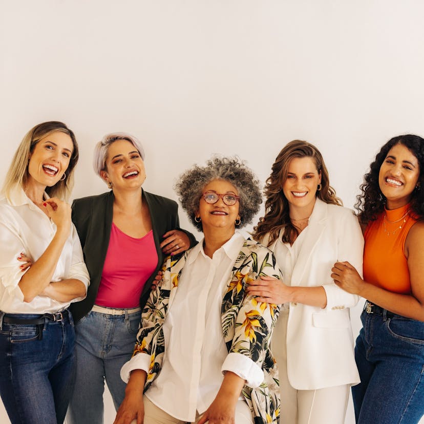 women of differing sizes