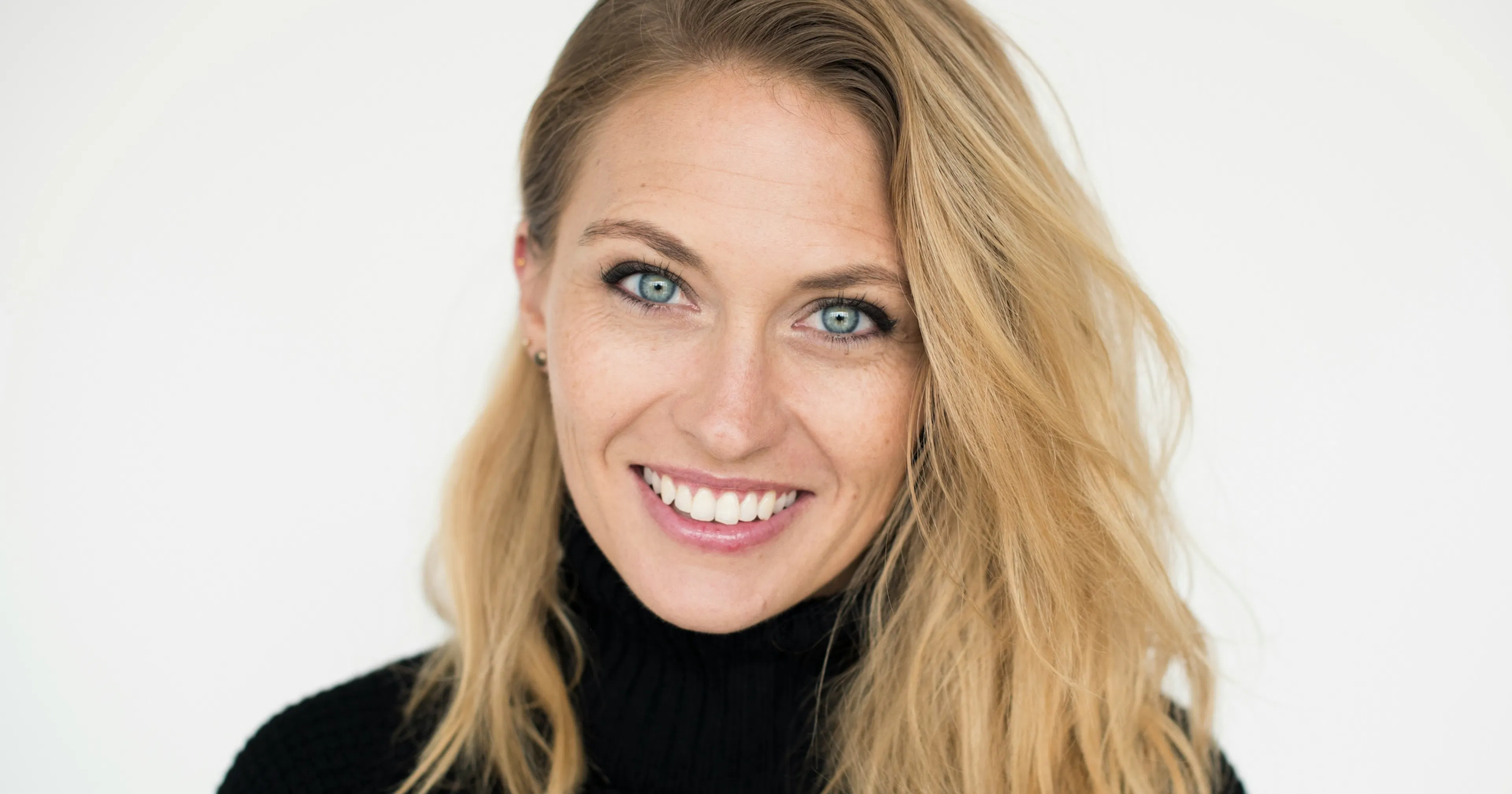 stunning blond woman