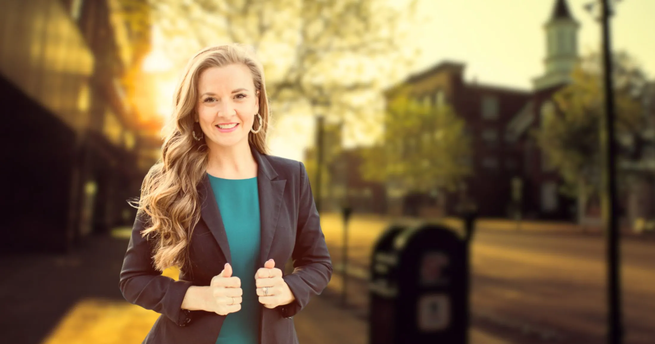 smiling business woman