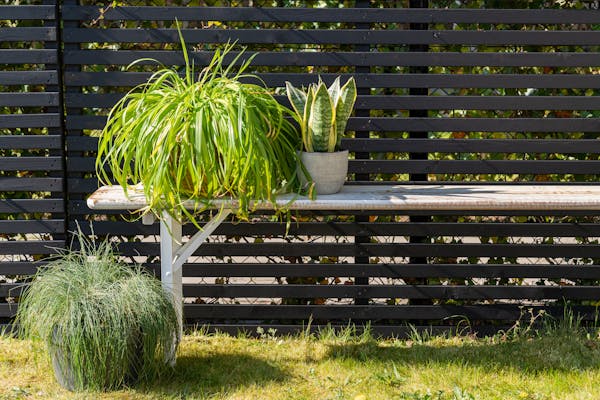 Inklapbare picknickbank Berlijn whitewash