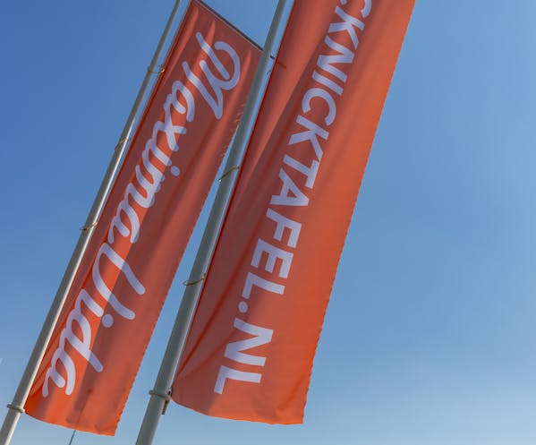 Vlaggen van MaximaVida en Picknicktafel.nl