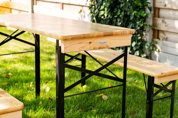 Maak je eigen picknicktafel met onze picknicktafel onderstellen