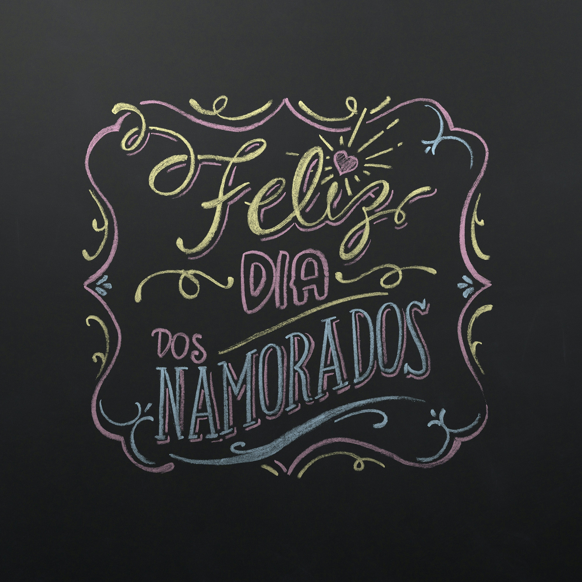 Lousa, giz, Feliz dia dos namorados, O boticário, Pict