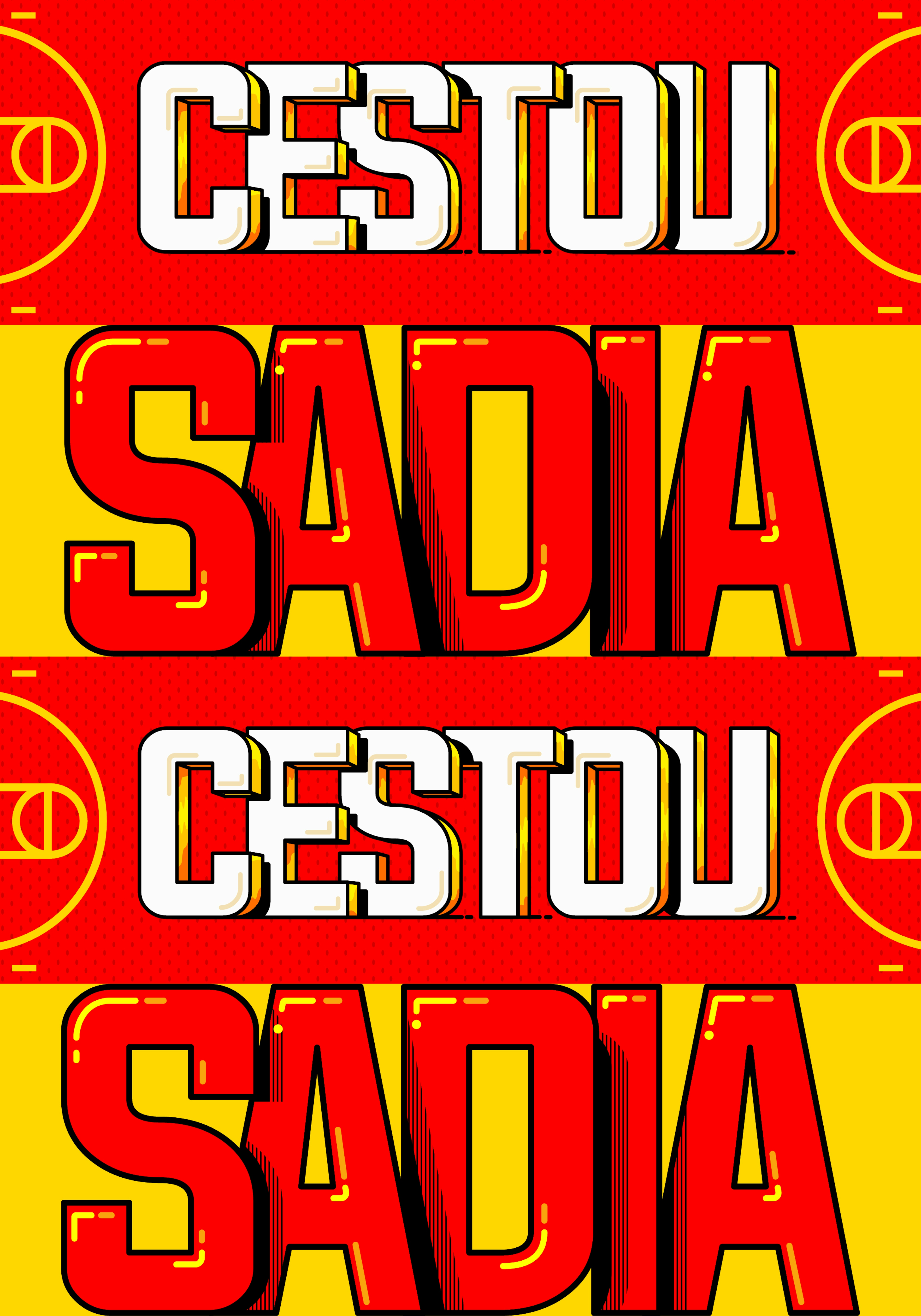 Poster Cestou Sadia